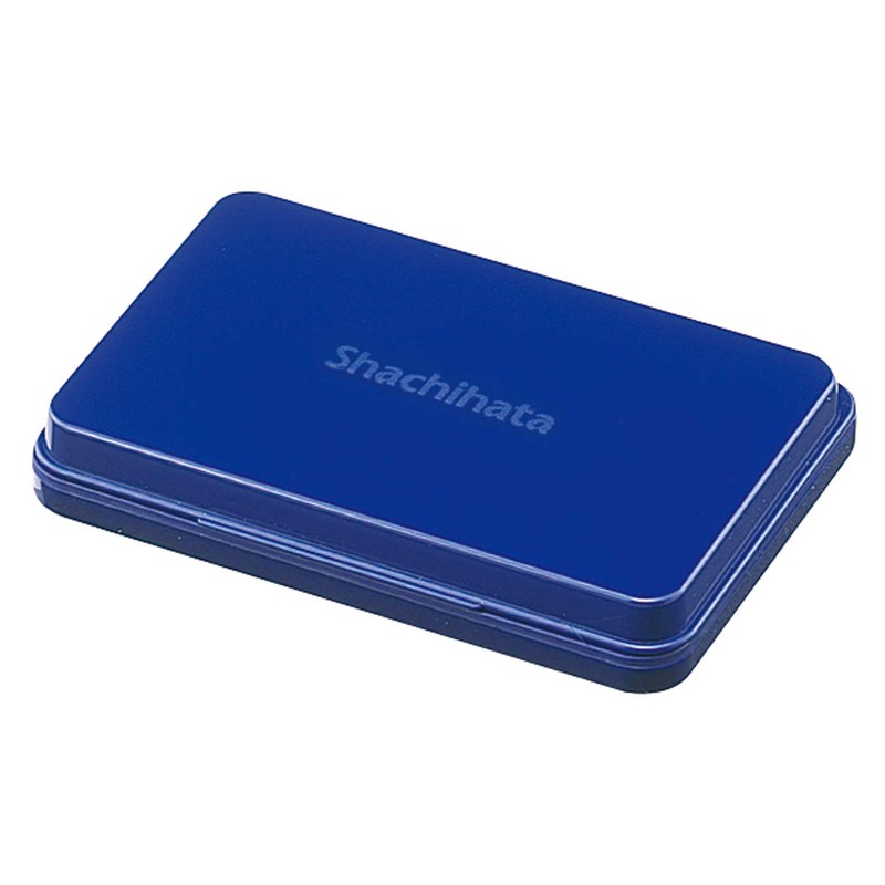 Shachihata Stamp Pad HGN-2-B Medium Size Indigo
