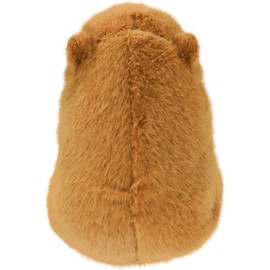 Hgplvxj Capybara Stuffed Animal, Cute Capybara Plush Toy Birthday for Kids (9Inch, Dark-brown)