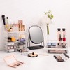 Sorbus Large Makeup Organizer - Clear Stackable Jewelry Makeup Organizer