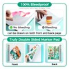 Ohuhu Sketchbook Bleedproof, 150GSM Smooth Drawing Paper, Double Sided Marker
