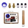 RIH Pneumatics Solenoid Valve 1/4" NPT DC24V Single Coil Pilot-Operated
