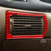 Carbon Fiber Woven Texture Center Console Both Side Air Vent