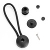 12x Bungee Shock Cord Clip with Knobs, Pull Tie Down