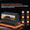 1000W Pure Sine Wave Inverter, 12V/24V Auto-Detect, 50Hz/60Hz Switchable, LCD
