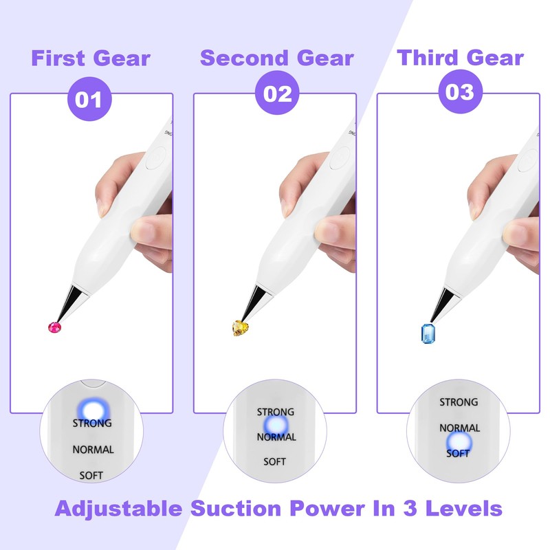 Electric Diamond Art Painting Pen with Vacuum Pump
