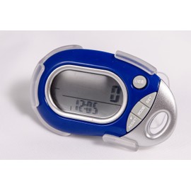 hrm PE-771 Tri-Axis Multi-Function Pocket Pedometer (Blue)