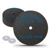 GYROS 2” Resin Cut-Off Wheels for Rotary Tools. 12 Double