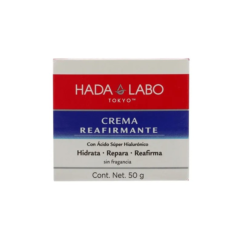Crema Hada Labo Reafirmante con Ácido Hialurónico para Rostro y
