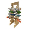 Skateboard & Longboard Floor Display Rack (The Pro)