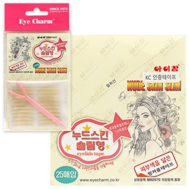 iCharm double eyelid tape nude skin slim type 1 box / 아이참 쌍꺼풀 테이프 누드스킨 슬림형 1박스