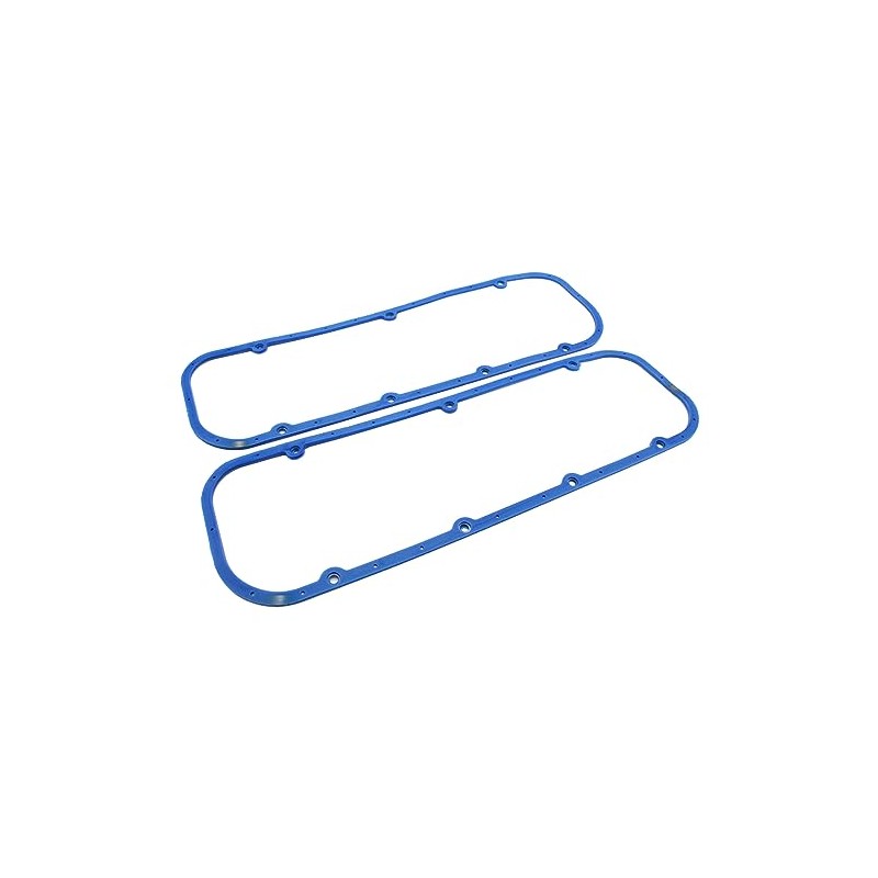 GSKMOTOR Blue Steel/Rubber Valve Cover Gasket Reusable for Chevy Engine