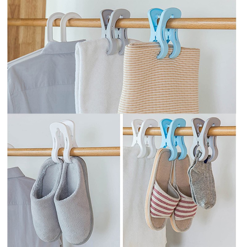 Zhailyn Beach Towel Clips, Clothes Pegs, 9Pcs Double Large Clothes