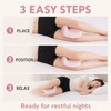Memory Foam Leg Pillow for Side Sleeping Hip & Knee