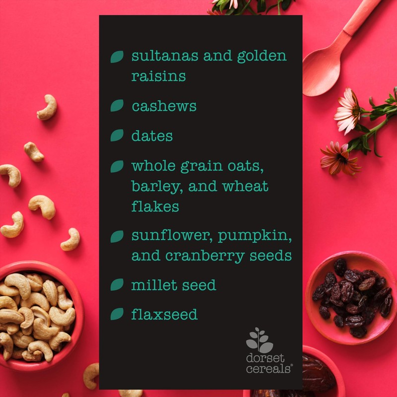 Dorset Creamy Cashew & Golden Raisin, 325g