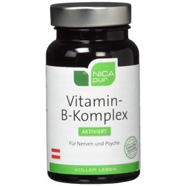 Nicapur Vitamin B Complex Activated Capsules Pack of 60 Capsules