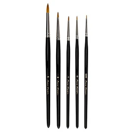 Anna Mason Synthetic Watercolour Brush Set of 5