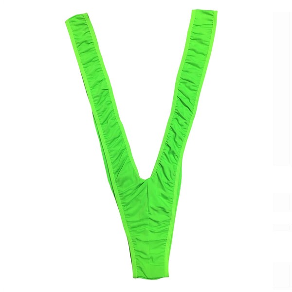 VemeFufu Mankini for Men Funny Swimsuit UK Hot Swimming Costume Green