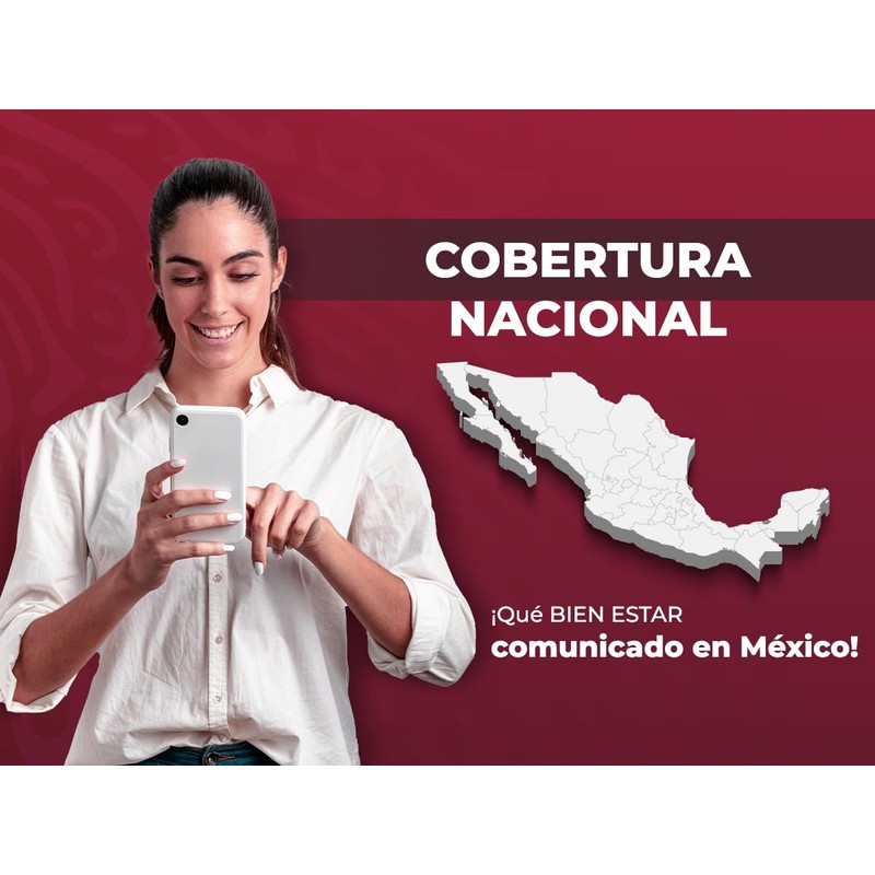 Diri Internet para el Bienestar - Paquete de 3 Sims,