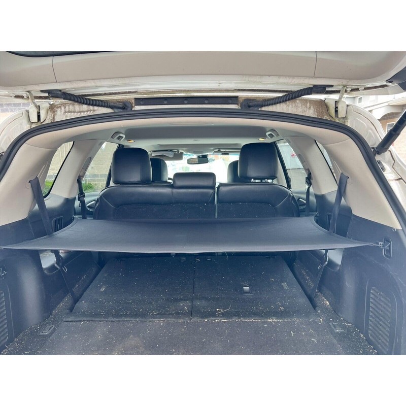 Rear Trunk Security Cargo Luggage Shade Cover Black for Infiniti