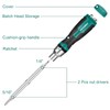 HYCHIKA Ratcheting Screwdriver 16-in-1 Multi Bit Screw Driver, Ratchet Screwdriver