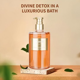 Vassili Fragrance Body Wash - Long-Lasting Aroma with Exotic Notes,Moisturizing & Gentle, For All Skin Types,Easy Rinse-Profound love（12.3fl oz）