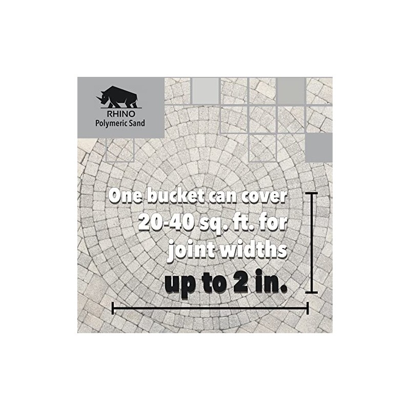 Rhino Power Bond Plus - Polymeric Sand for Pavers and