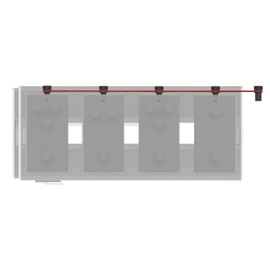 D'Addario Accessories XPND Adjustable Daisy Chain - Daisy Chain Guitar Pedal Power Cable - Customizable Daisy Chain