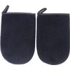 SEWACC 2 Piezas Guantes Aplicadores de Autobronceador Negro Esponja para