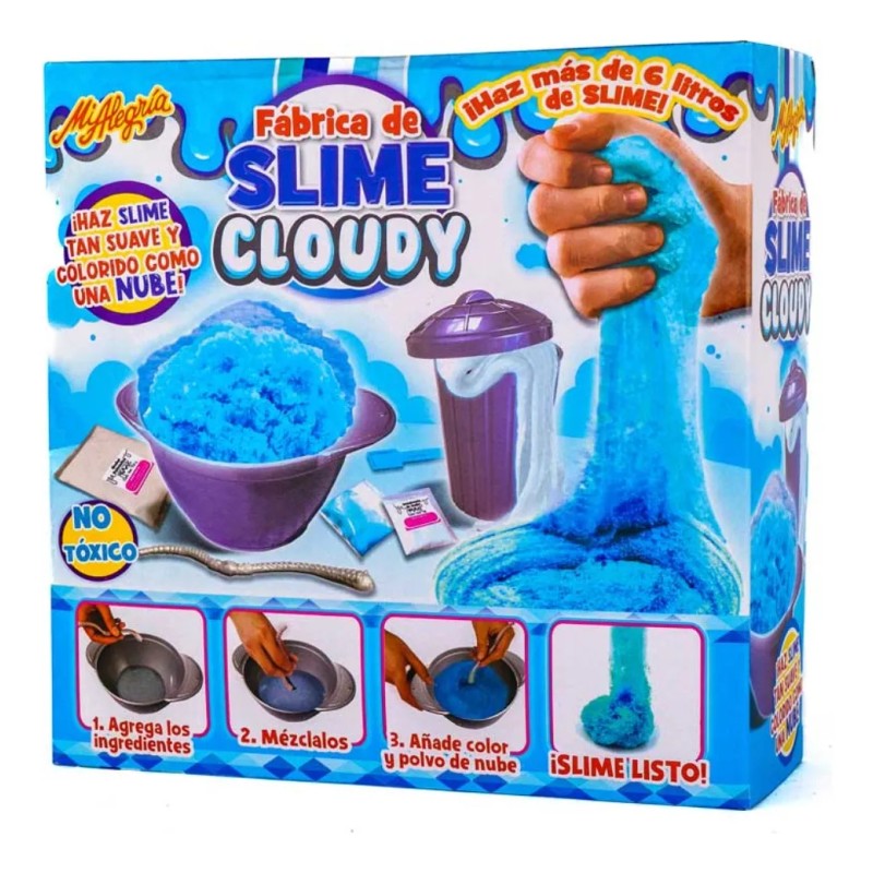 Mi Alegria Fabrica De Slime Cloudy Regalo Niños Eslime Kinet