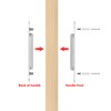 PATIKIL Recessed Finger Flush Pulls 4" 2 Pcs Pocket Door