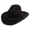 Jeanne Simmons Wool Felt Cowboy Hat - Black OSFM