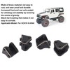 4pcs RC Crawler Link Mount Black Coating Increase Front Rear