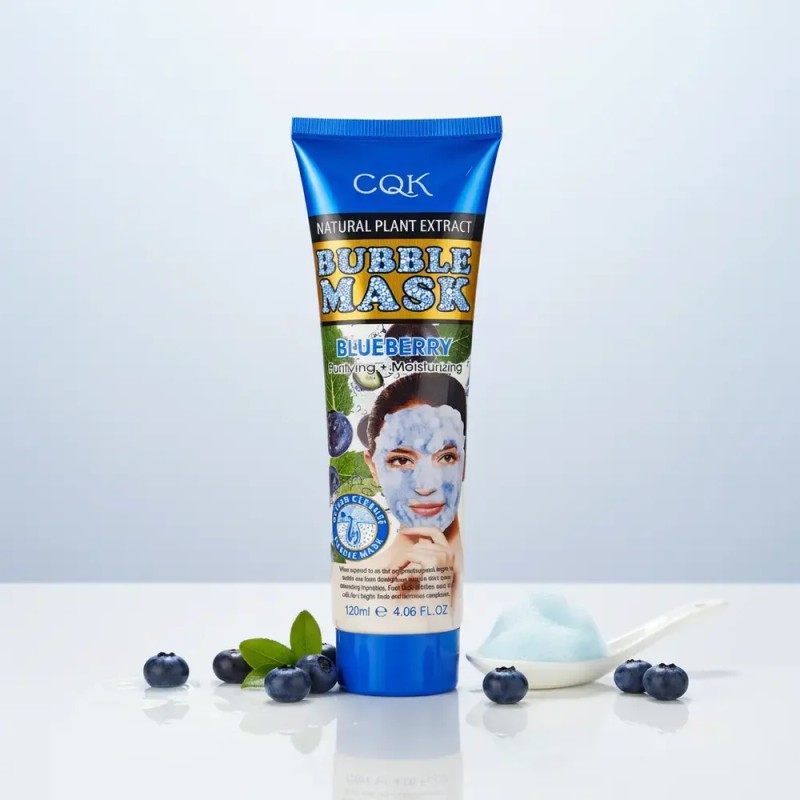 Mascarilla Facial Blue Berry Burbujeante Coreana 120ml Skin