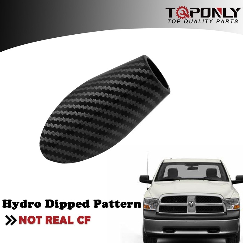 Radio Antenna Base Mount Adapter (Carbon Fiber),for Dodge Ram 1500