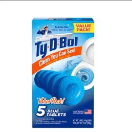 Ty-D-Bol 1.4 oz. Toilet Bowl Cleaning Tablets (5-Tablets)