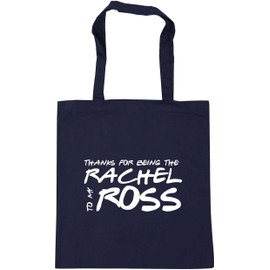 Hippowarehouse Thanks for being the rachel to my ross Tote Shopping Gym Beach Bag 42cm x38cm, 10 litres