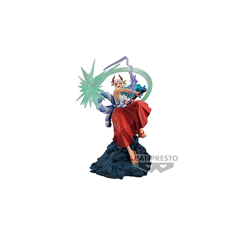 BANPRESTO One Piece Yamato The Brush Figurine Dioramatic 19 cm