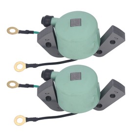 Engine Ignition Coil Pack,Yctze Igintion Coil 582995 Green Round Engine Ignition C Automotive Ignition Coil Packs 2 PCS Igintion Coil for OMC Johnson Outboard 582995 58