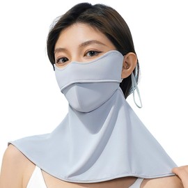 Famimor Women's Face Cover, UV Protection, 3D Dimensional, Cool, Super Comfortable, Sun Mask, Zero Breathability, Summer, Neck Cover, Face Guard, UPF 50+, Eye Protection, Sun Protection Mask, Golf