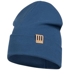 Smarilla Boy's Children's Ribbed Beanie Hat, indigo