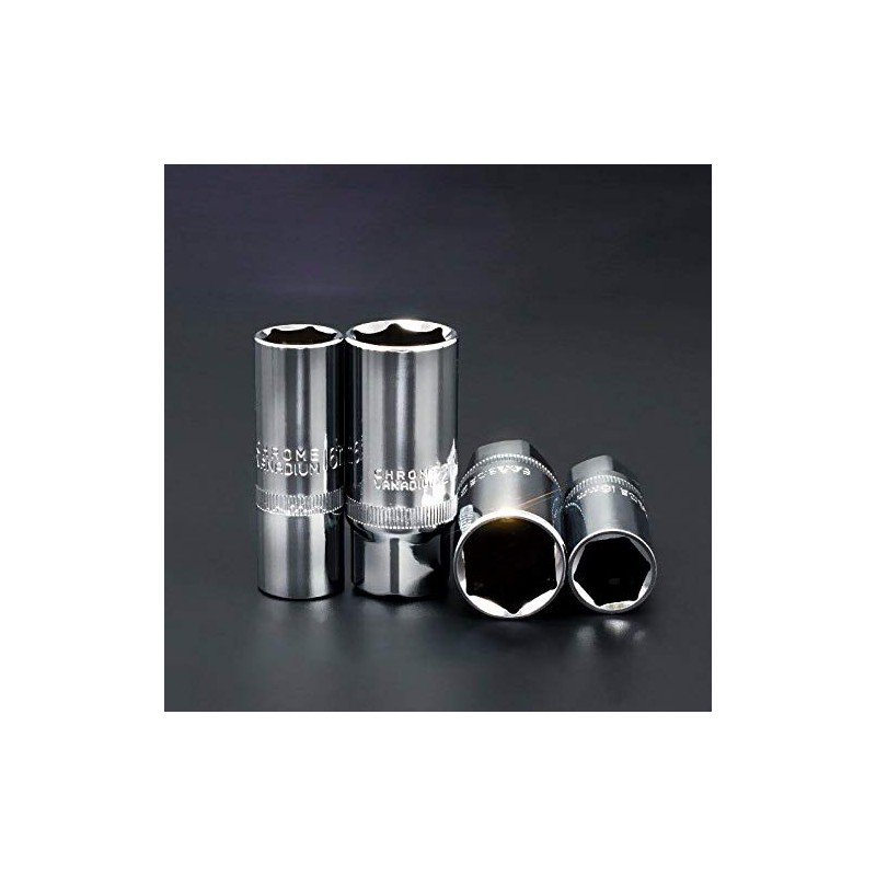 Deep Drive Socket 2PCS 50mm Long Reach Socket 1/4" Square