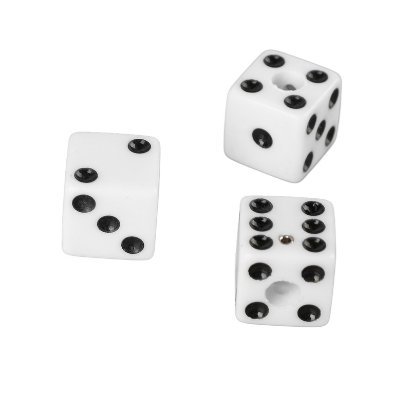 3PCS Guitar Volume Control Knobs Dice Shape Speed Control Knobs