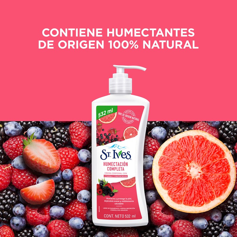 St Ives St ives crema corporal vitamina c y frutos