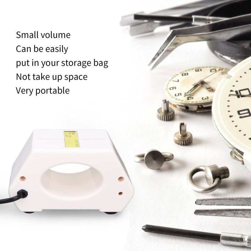 Haosie Watch Demagnetizer, Mechanical Wristwatch Demagnetizer, Professional Demagnetization Machine, Watchmaker