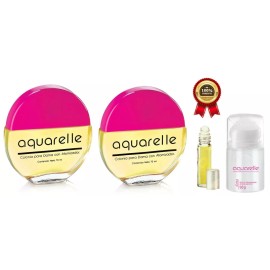 ARMANDDUPREE FULLER AQUARELLE  COLONIA PARA DAMA DE FULLER-ARMAND DUPREE LOTE 4 PIEZAS 100% ORIGINAL