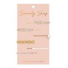 Sigma Sigma Sigma - Sorority Hair Clips - 6/pack