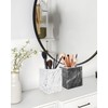 CABALAY Marble Pencil Pen Holder for Desk, Multi-Functional Pen Cup