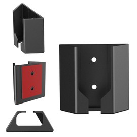 for V2 Starlink Ethernet Adapter Mount,Durable ABS Brackets Mounting Kit,Star Link Wall Mount Accessories with Back Glue＆Expansion Screw Installation,Space Saving Star Link Ethernet Adapter Holder