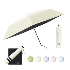 Lilac Folding Umbrella, beige, 55 cm