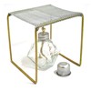 Eisco Labs Alcohol Burner with Burner Stand (Approx. 5"x5"x5") Starter